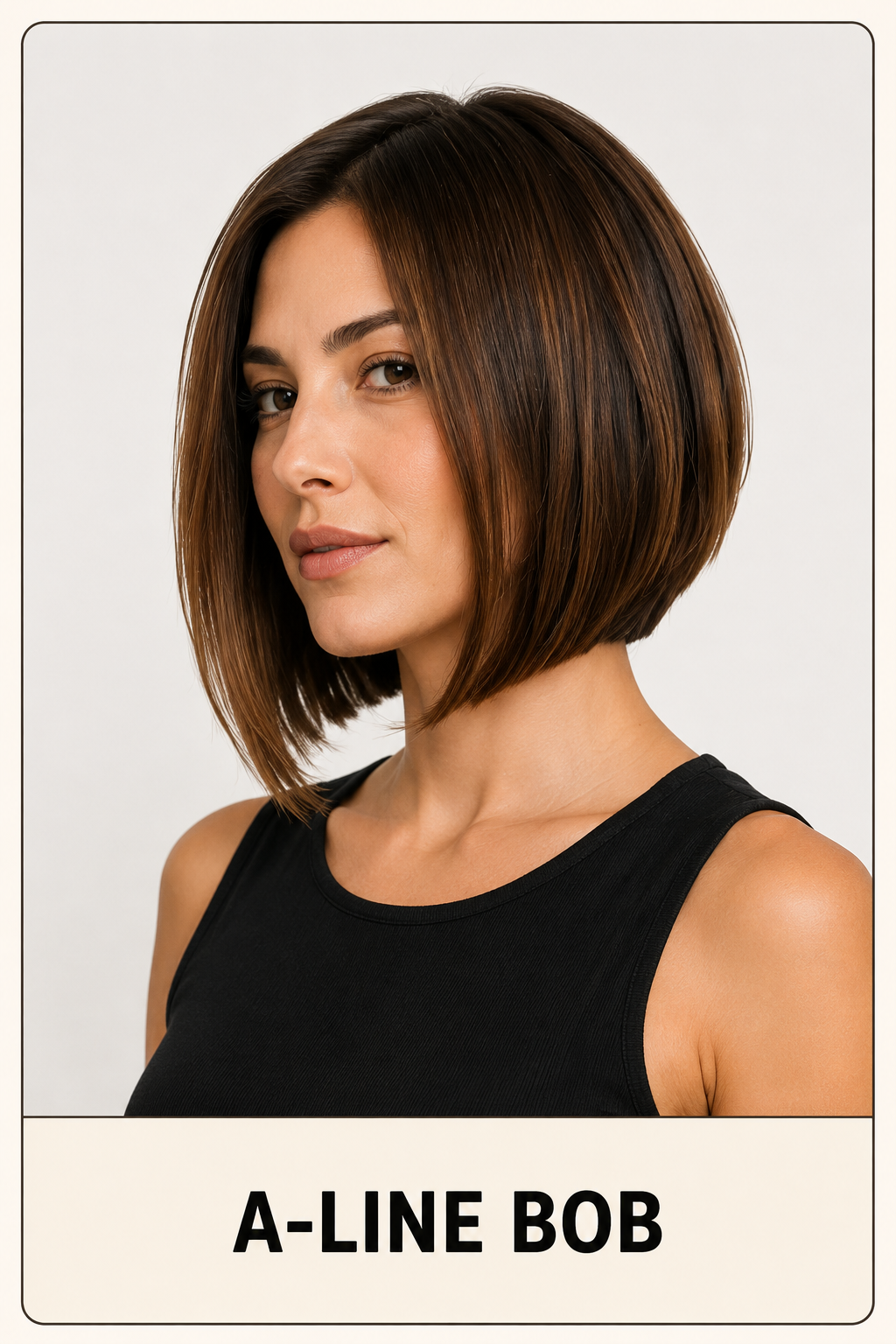 A-Line Bob haircut inspiration
