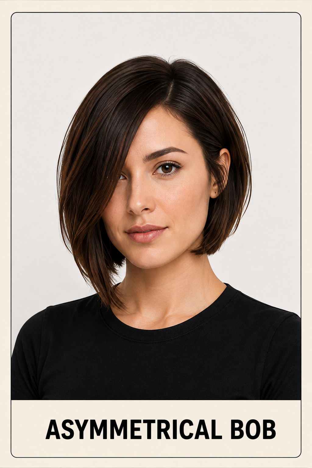 Asymmetrical haircut inspiration