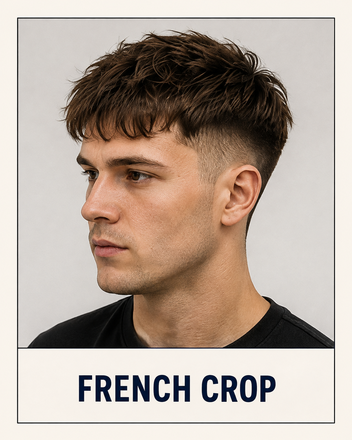 French Crop haircut inspiration