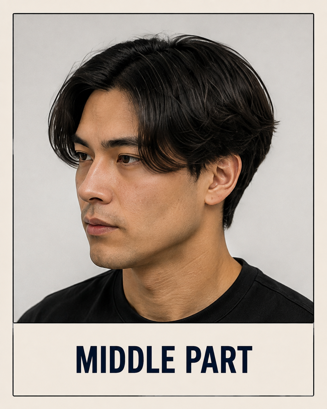 Middle Part haircut inspiration